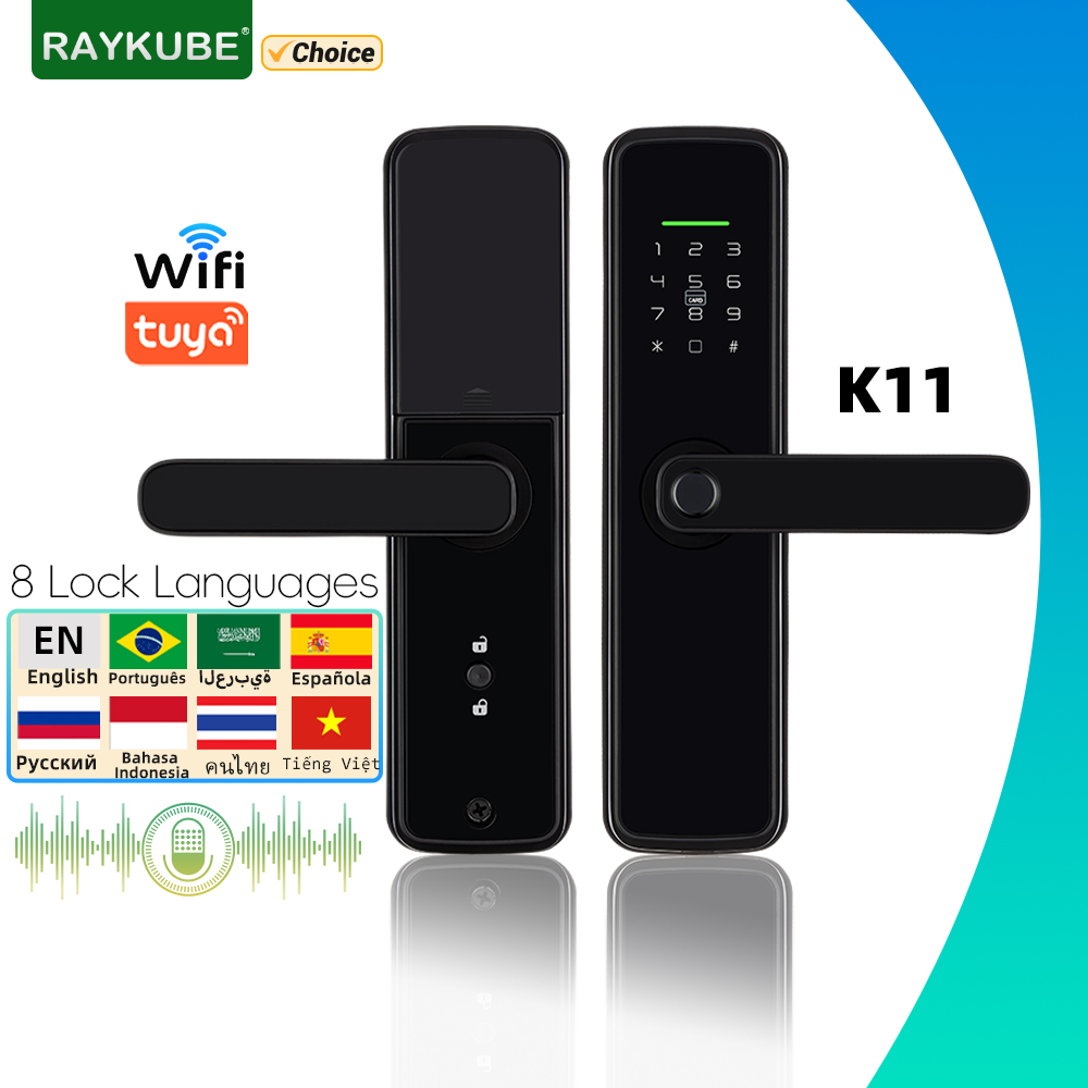 Letter Opener Brass - RAYKUBE K11 Tuya WiFi Biometric Fingerprint