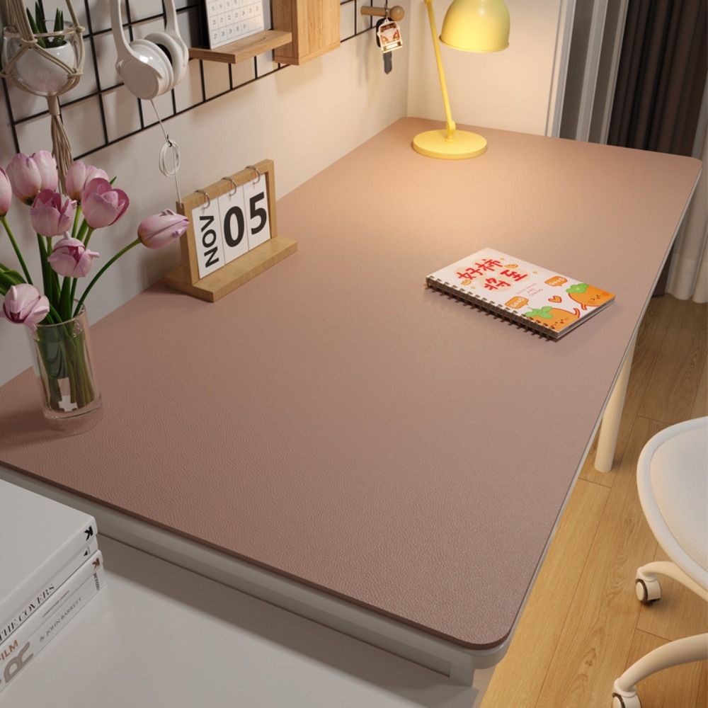 Simple Protection Eye Student  - Leather Desk Pad ulasan dan harga