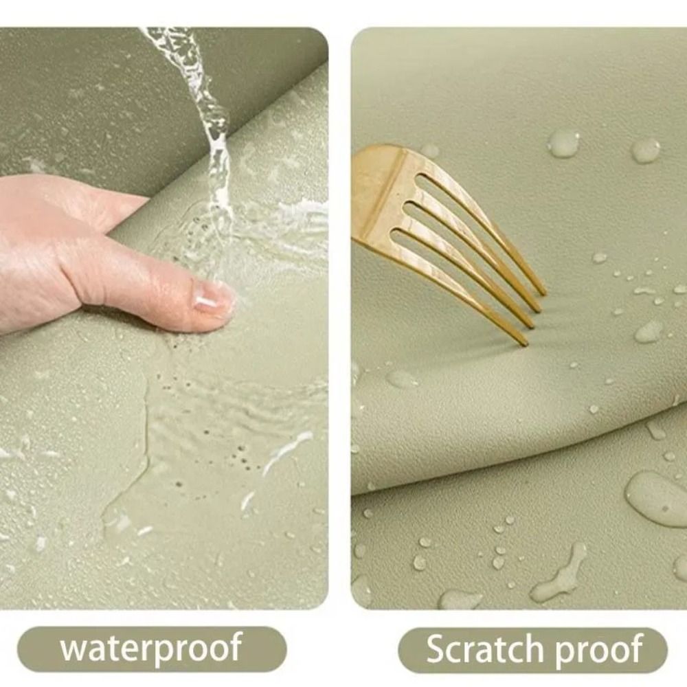 Simple Protection Eye Student  - Leather Desk Pad ulasan dan harga
