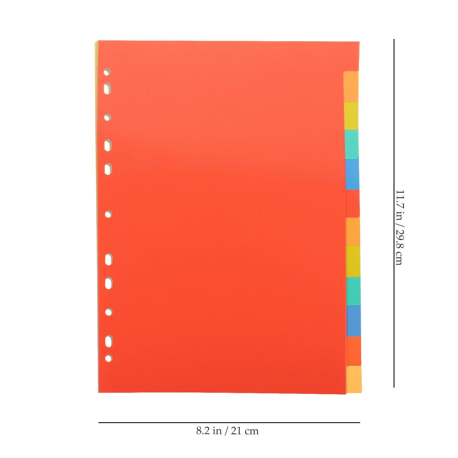A4 Loose-Leaf Page Markers Pun - Tab Divider A4 ulasan dan harga