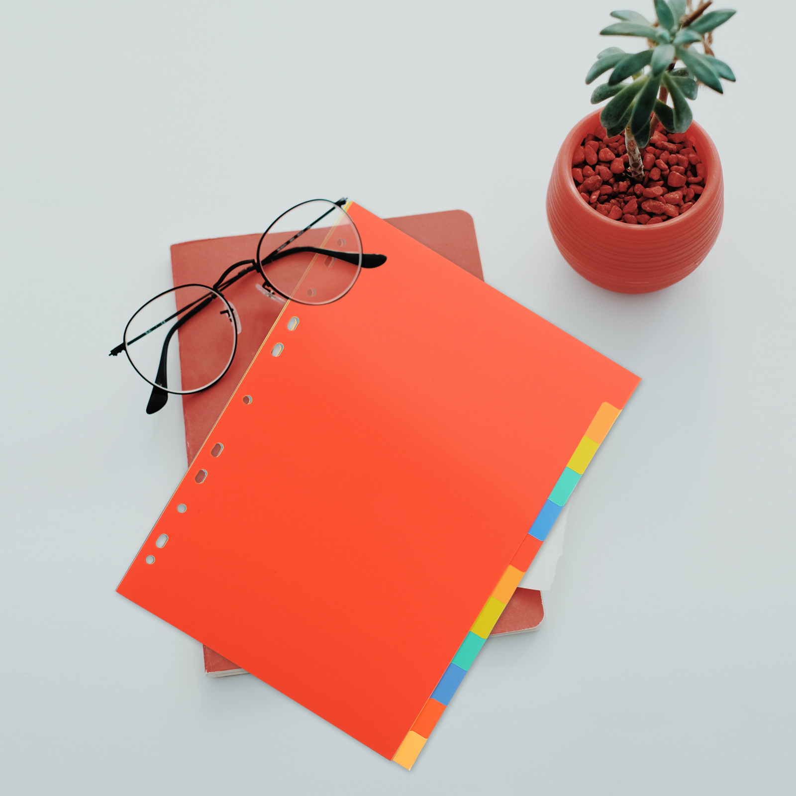 A4 Loose-Leaf Page Markers Pun - Tab Divider A4 ulasan dan harga