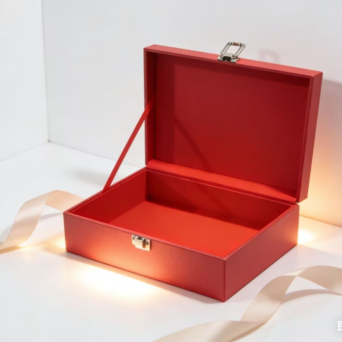Leather Gift Box Empty Storage - Archive Box Set ulasan dan harga
