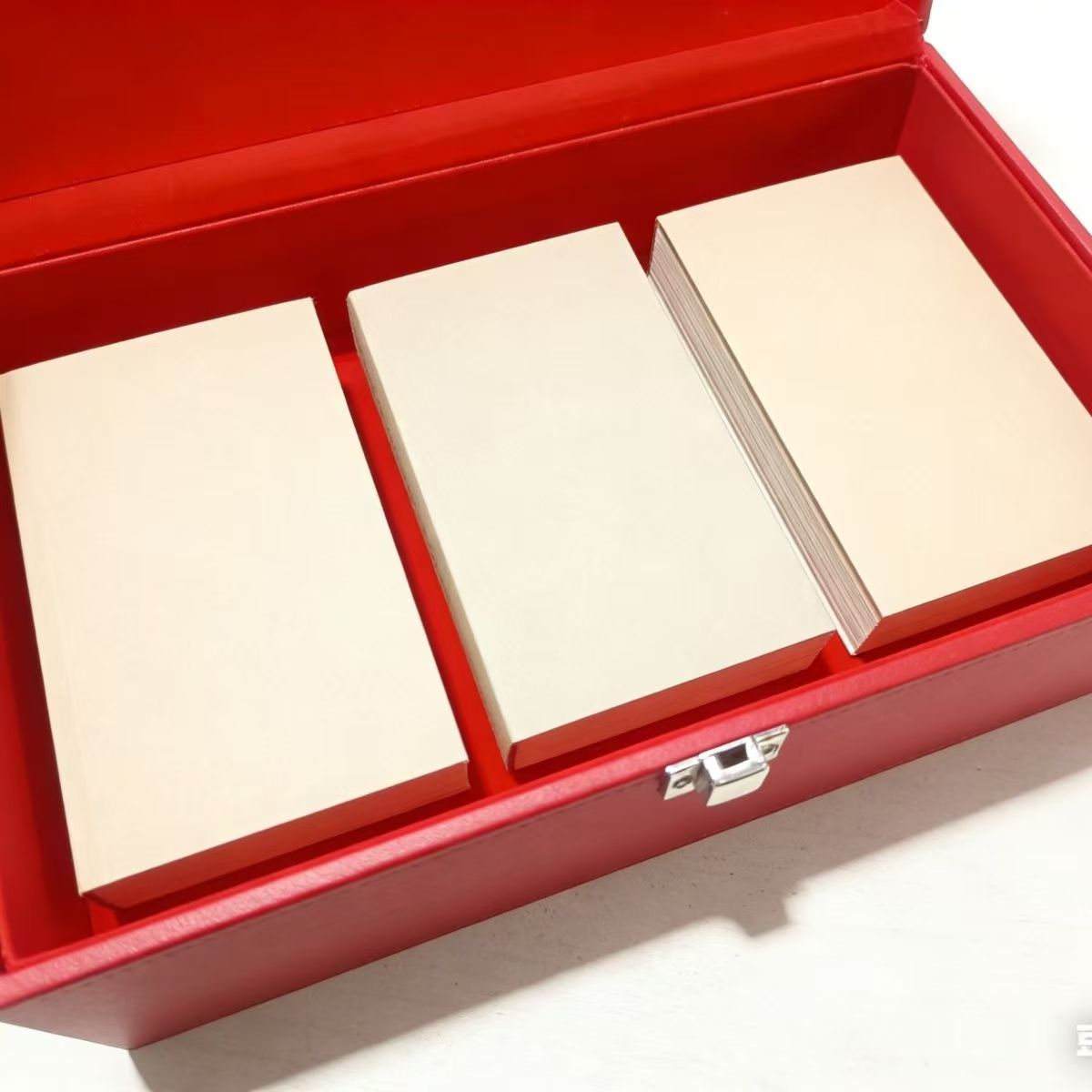 Leather Gift Box Empty Storage - Archive Box Set ulasan dan harga