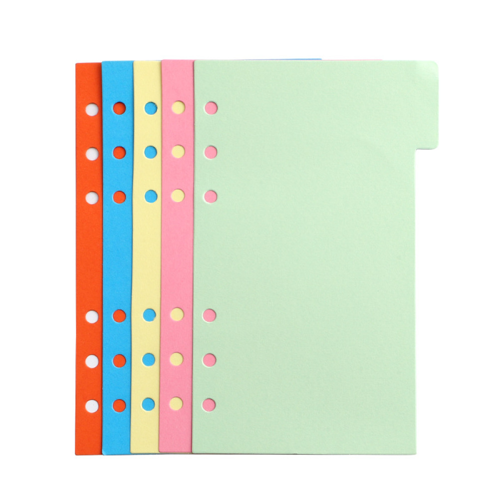 Loose Leaf Index Tabbed Divide - Tab Divider A4 ulasan dan harga