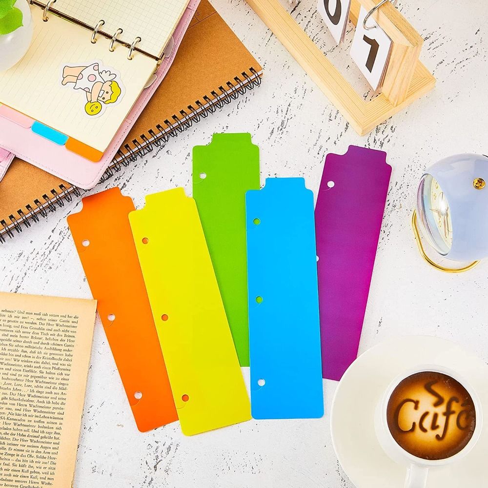 5Pcs/Set 3 Ring Binder A4 Plas - Binder A4 Lever ulasan dan harga