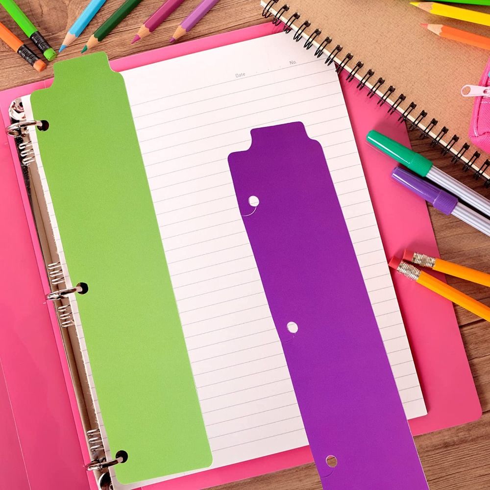 5Pcs/Set 3 Ring Binder A4 Plas - Binder A4 Lever ulasan dan harga