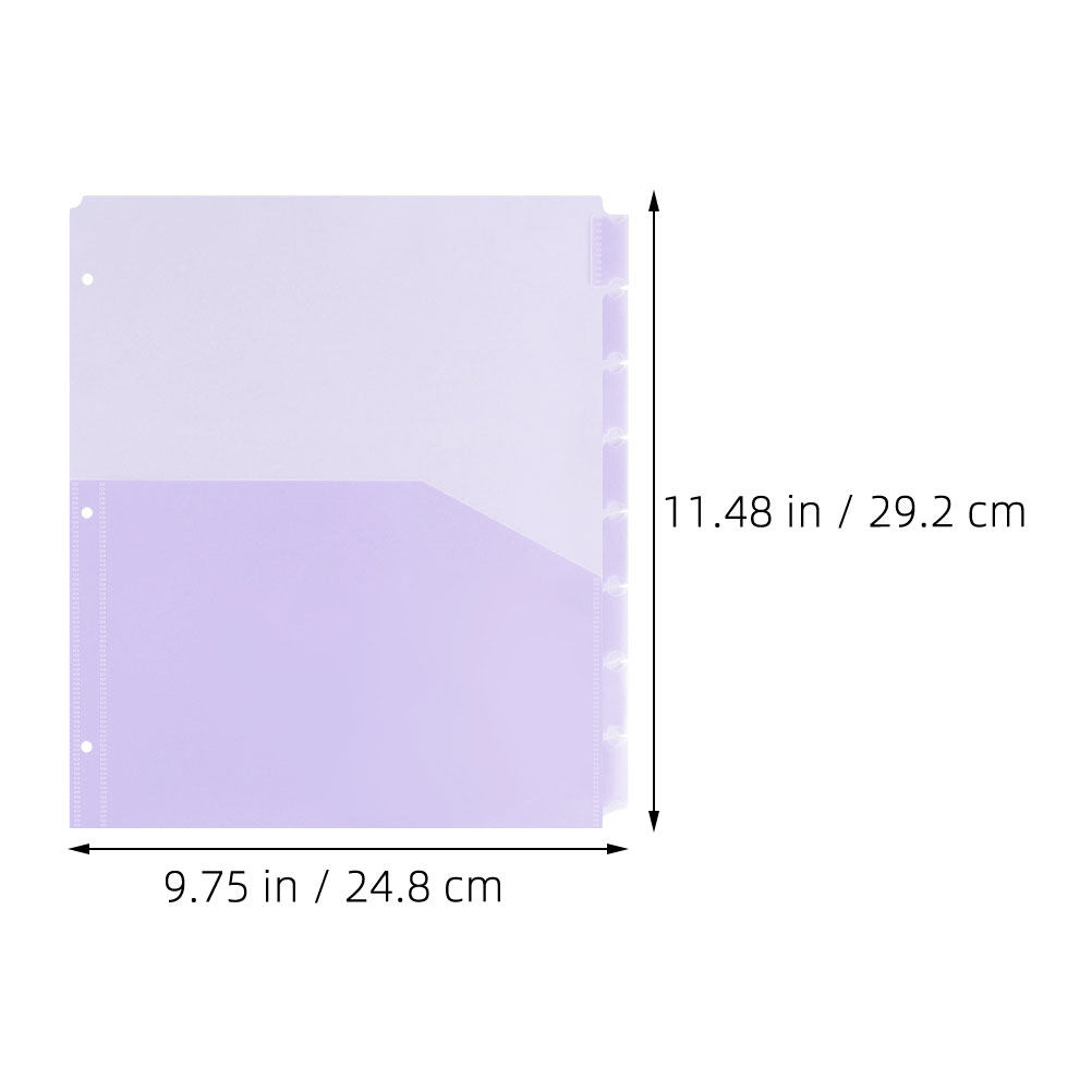 2Sets Divider for Binders A4 3 - Tab Divider A4 ulasan dan harga