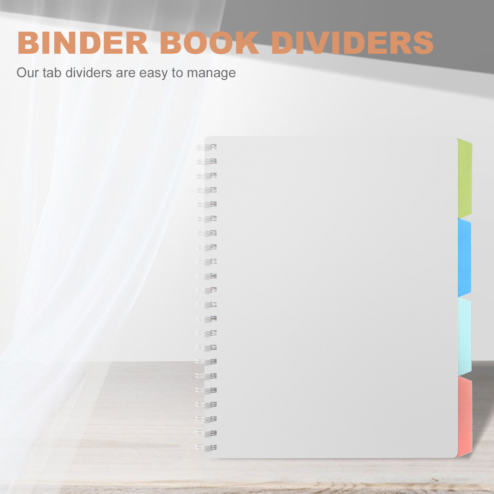 4Sets Sturdy Plastic Notepad D - Tab Divider A4 ulasan dan harga