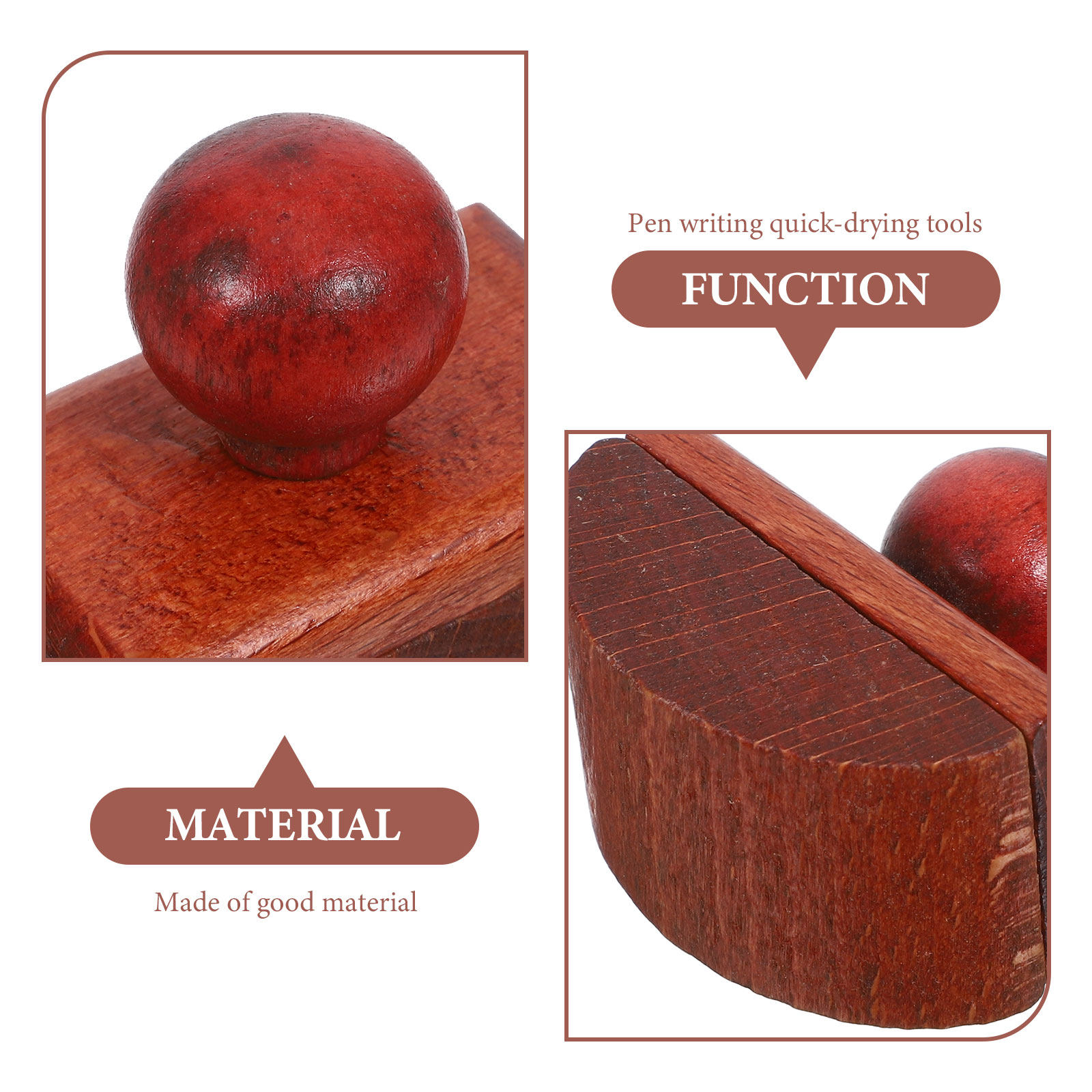 Wood Rocker Blotter Ink Quick  - Ink Blotter Paper ulasan dan harga