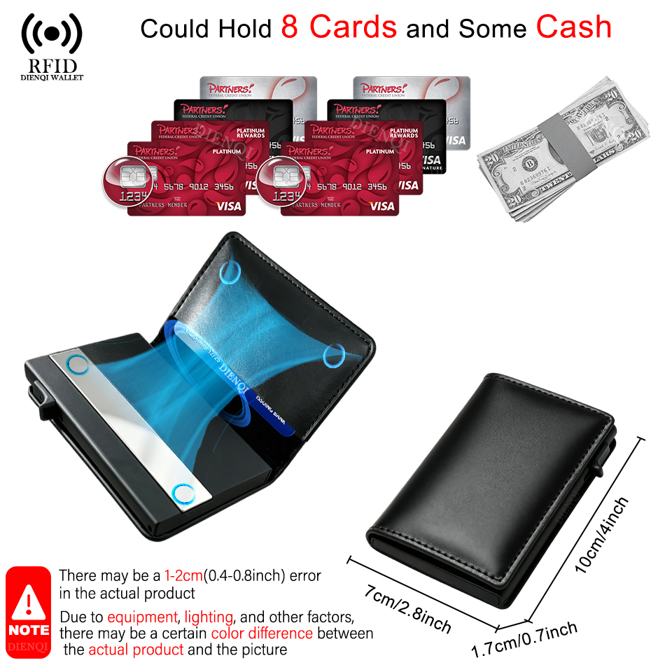 Rfid Credit Card Holder Luxury - Index Card Holder ulasan dan harga