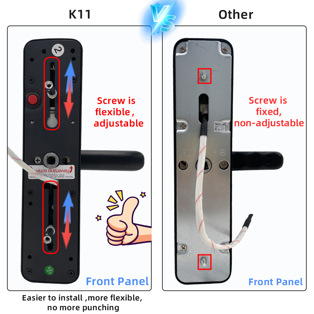 RAYKUBE K11 Tuya WiFi Biometri - Letter Opener Brass ulasan dan harga